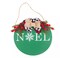 Hanging Door Sign - Noel Christmas Decoration - Wooden Holiday Decor